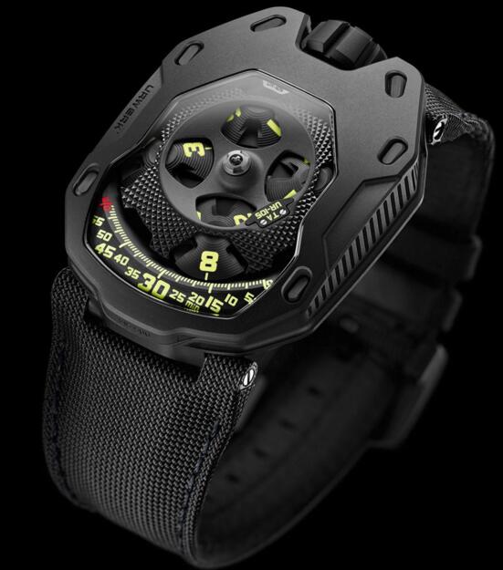 Replica Urwerk Watches for Sale—Exact Replica Urwerk UR-105 TA BLACK watches